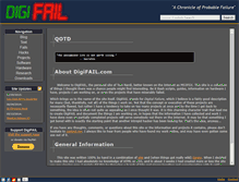 Tablet Screenshot of digifail.com