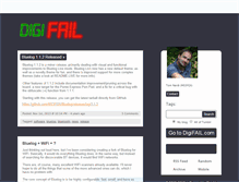 Tablet Screenshot of blog.digifail.com